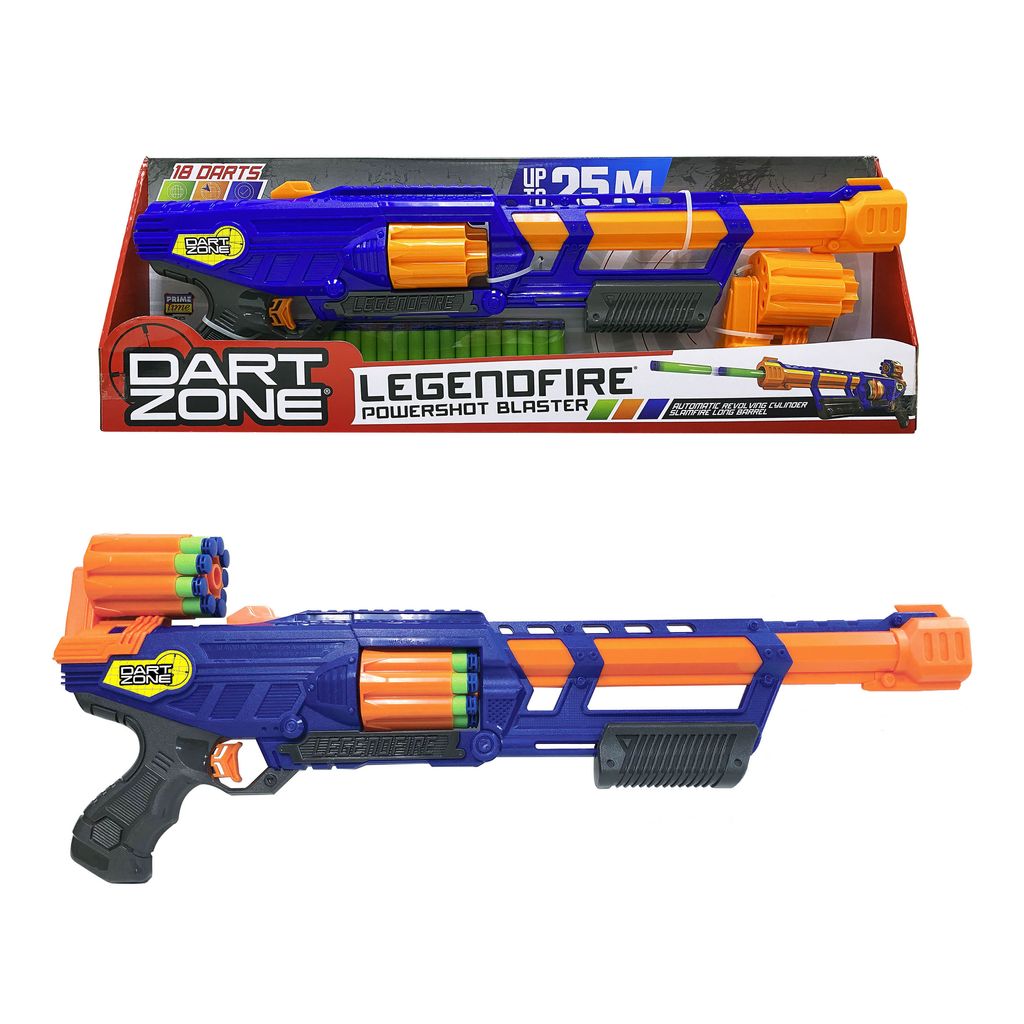 dart zone legendfire powershot skumvapen