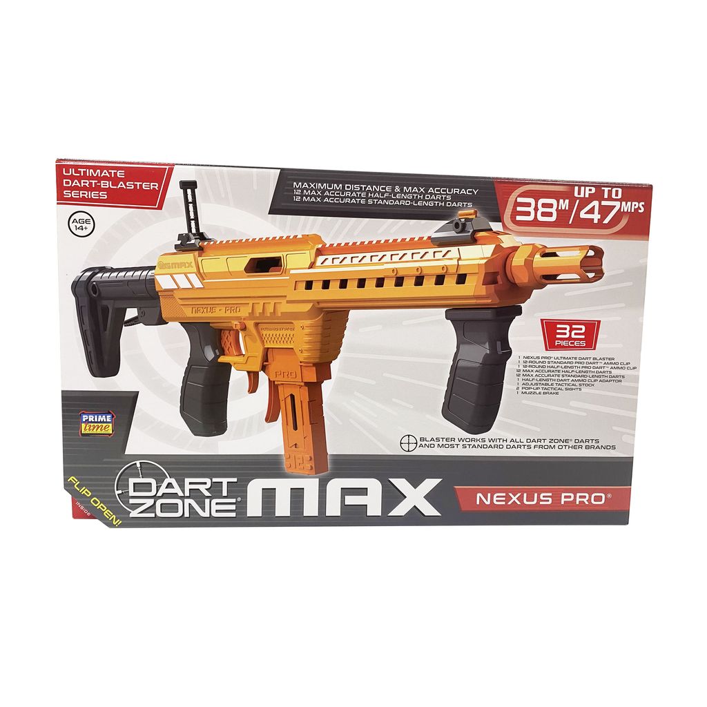 dart zone max nexus pro ultimate skumvapen