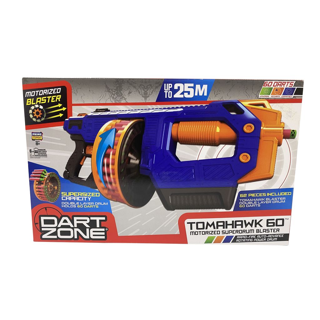 dart zone tomahawk skumvapen