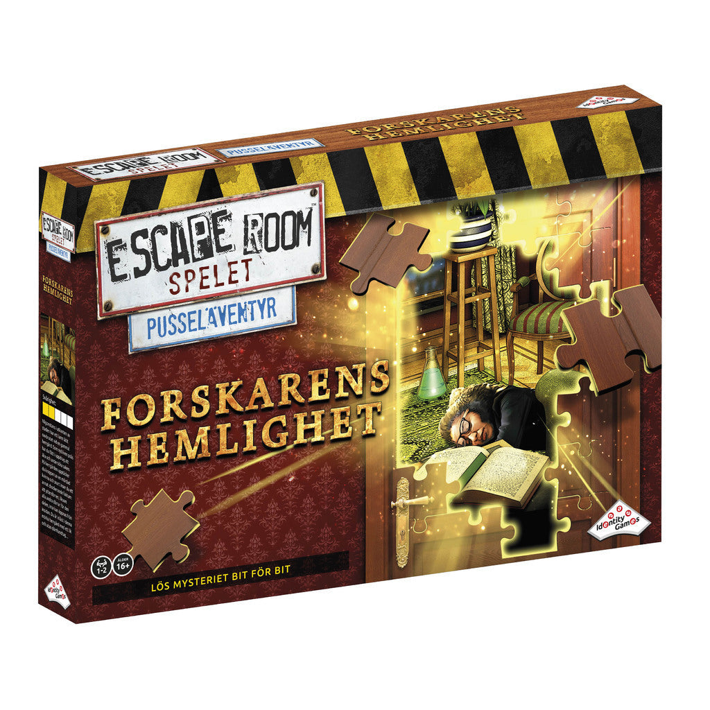 ESCAPE ROOM PUZZLE ADVENTURES: FORSKARENS HEMLIGHET
