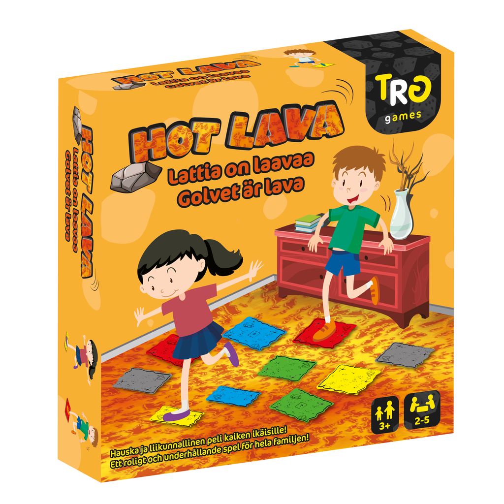 golvet är lava - spel