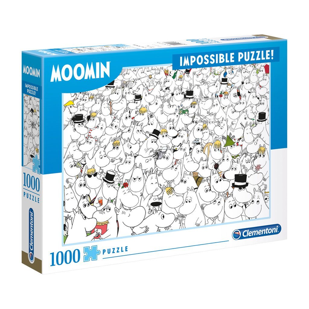 IMPOSSIBLE MUMIN PUSSEL 1000 BITAR