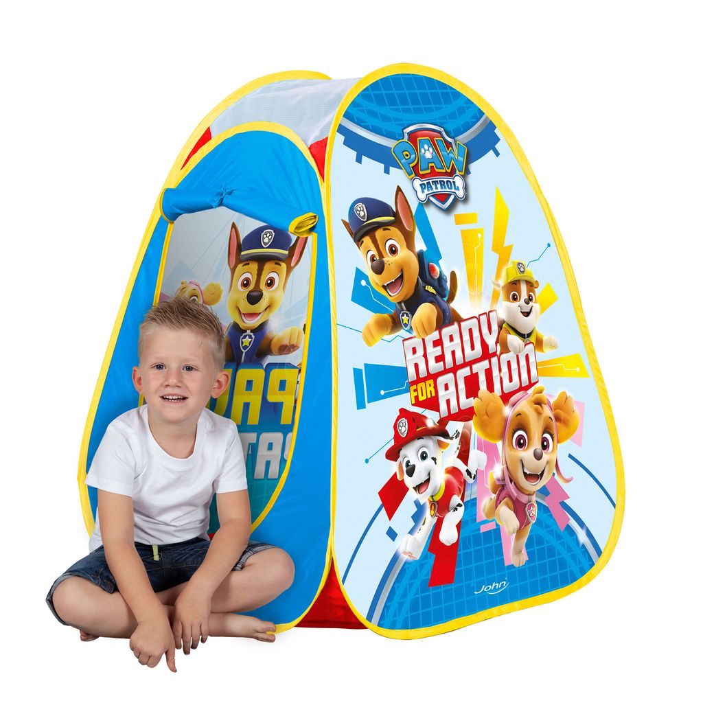 pop up tält paw patrol i väska