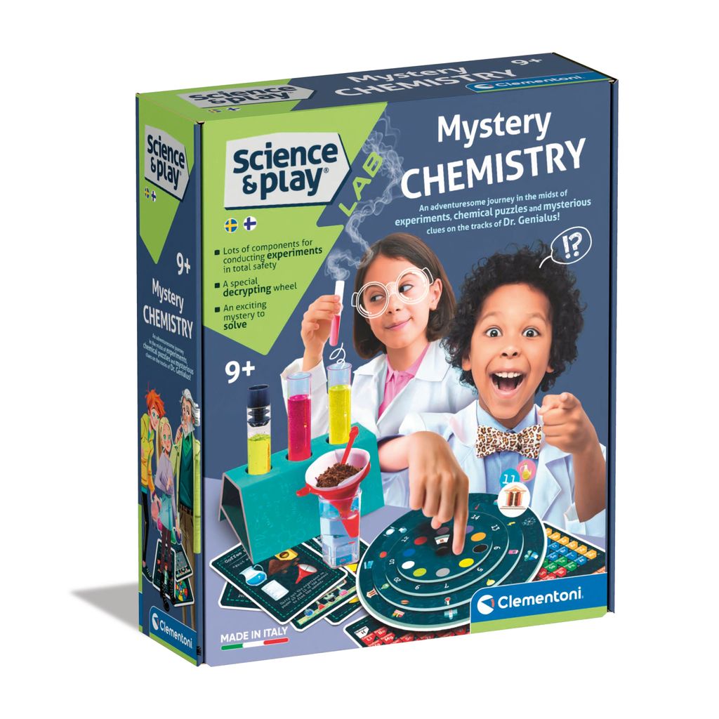 clementoni science and play mystery chemistry